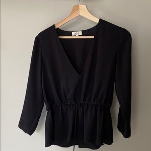 WILFRED (Aritzia) - XS Black Blouse